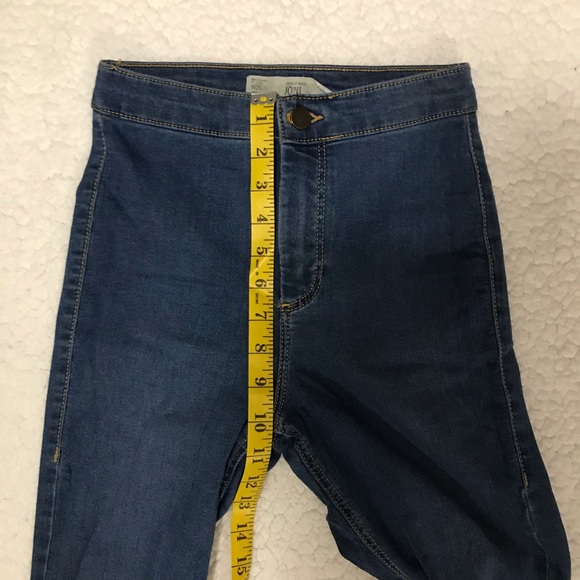 Topshop Joni Jeans - Medium Wash - Picture 8 of 10